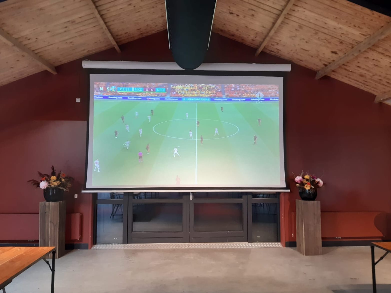 EK voetbal op groot scherm | Boerderij de Boerinn